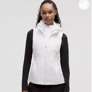 Lululemon Athletica White Puffer Vest